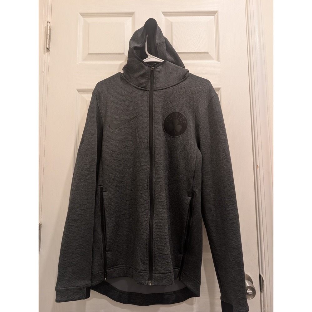 Nike Boston Celtics NBA Showtime Therma Flex Full Zip Hoodie Jacket Small AR0978
